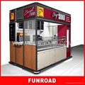 Top quality food kiosk shop fixture 5