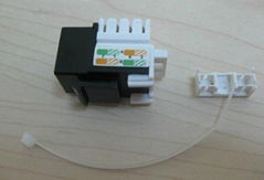 QICC-121 Cat5e/6 RJ45 UTP 90º Keystone Jack 