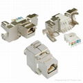 QICC-137 Cat5e/6 RJ45 STP 180º Toolless