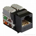 QICC-121 CAT5e/6 UTP RJ45 keystone Jack 1