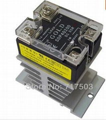 Free shipping Single-phase DC Solid State Relay SDP4020D 20A DC to DC SSR input 
