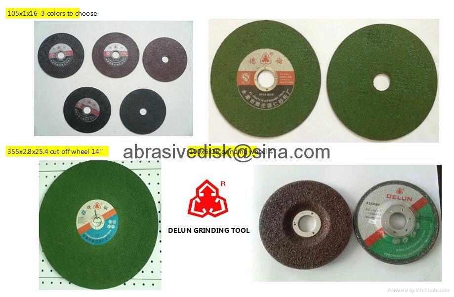 150x3x22 Abrasive Cutting Wheel for metal 3