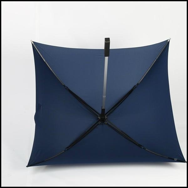 High quality rain golf umbrella in square shape 3