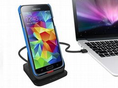 kidigi mobile  cellular Samsung Galaxy S5 Ultrathin Desktop Dual Charging Dock