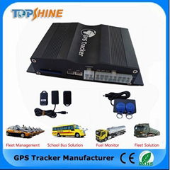 GPS tracker with two communication