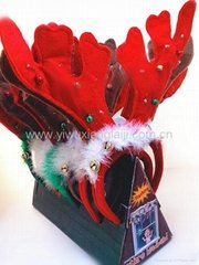 Christmas fashion decorations reindeer head hoop