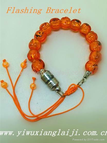 2014 Halloween party decorations flashing led bracelet 2