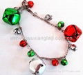 2014 new products Christmas jingle bell bracelet