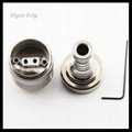 Rebuildable Full Stainless Steel Helios atomizer 4