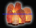 Himalayan Natural Rock Salt Lamps 1