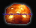 Himalayan salt wax candle holders 1