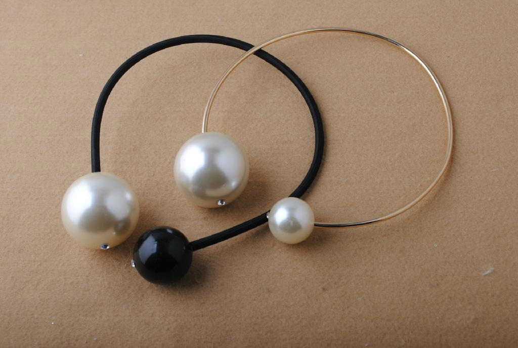 2014 Fashion New Design imitation Pearl necklace ring jewellery 5