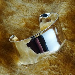 Wholesale jewelry wide silver cuff