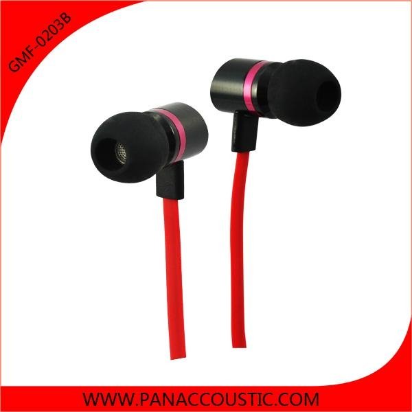Metal handsfree earphone with Mic & manufacture price samsung s4 earphone 2