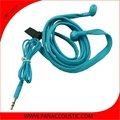 stylish colorful waterproof shoelace earphone for iphone 2