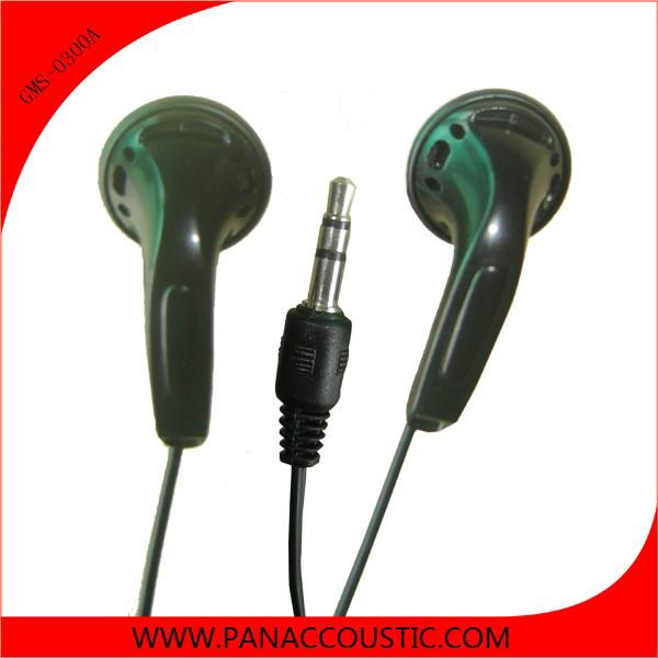 black earphone with cheap price by earphone for iphone 2