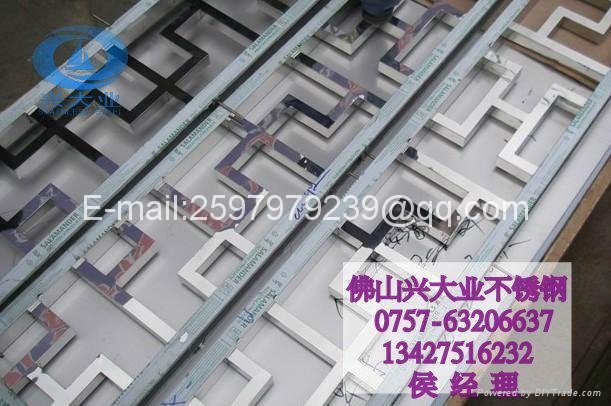 Stainless steel room screens new material for interior decoration 3