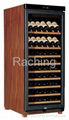 single zone W230A 60-80 bottles custom wine storage cabinet OEM custom oak wine  2