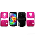 hybrid for s5,for samsung galaxy s5 back case,stand case for s5 5