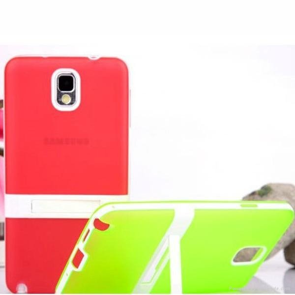 hot selling holder pc+tpu protective case for samsung galaxy note3 9000
