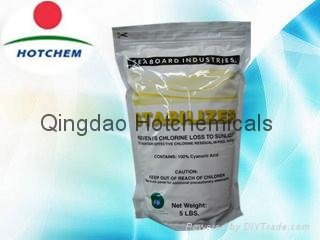 swimming pool chemicals water balancer cyanuric acid for sale 