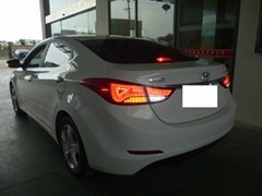 Hyundai elantra LED tail lights