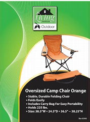 OVERSIZED CAMPING CHAIR