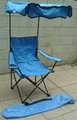 CAMPING CHAIR WITH CANOPY  2