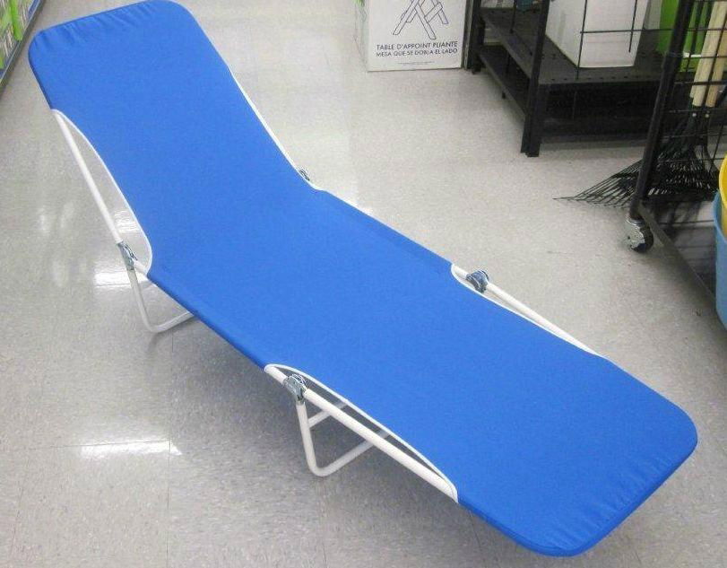 Folding  lounger     