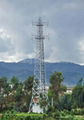 Three/Four Legged Angular/Triangular Lattice Telecom Steel Tower 1