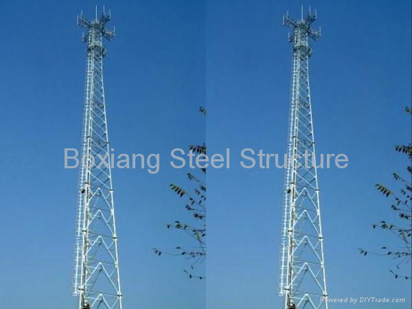 Lattice Cell Phone Telecom Self Supporting Tower