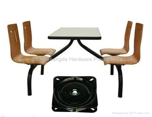 8inch revolvable plate for lazy susan swivel plate for bar stools  2