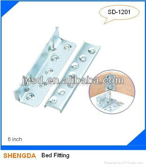 metal bed hinge furniture hinge bed corner brace SD-1201