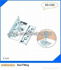 4 inch bed hinge bed fitting  furniture hinge