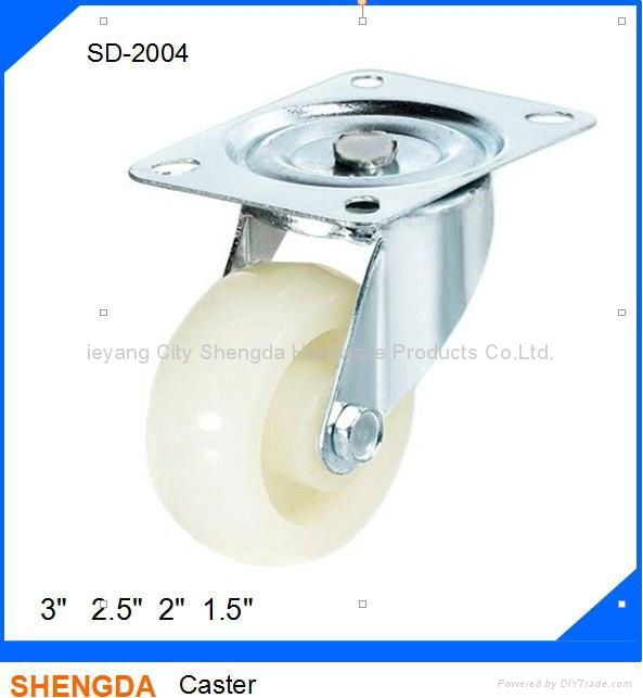 3inch Plastic swivel caster wheel furniture caster light-duty swivel caste