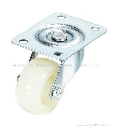 3inch Plastic swivel caster wheel furniture caster light-duty swivel caste 2