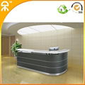 2.7M (8.8ft)hospital dental center clinic curved  reception desk counter#QT2708B