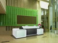 restaurant bank tanning salon glass Reception Desk countertop furniture Q3507 3