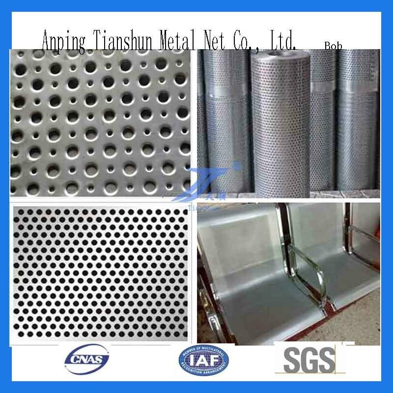 Galvanized perforated metal sheet  