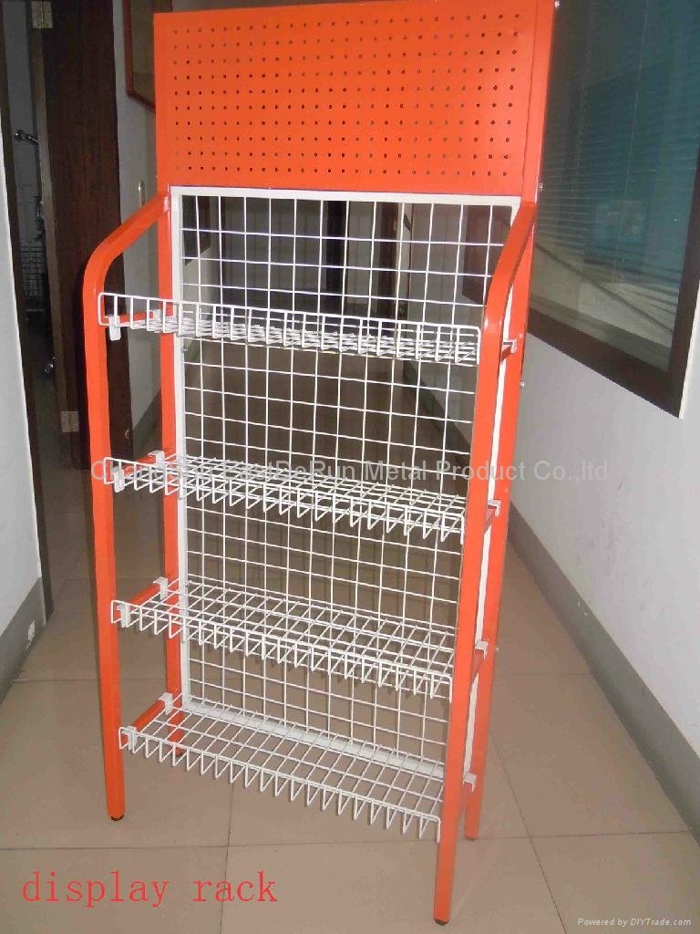 hot selling high quality 4 tier wire display baskets 2