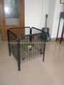 high quality powder coated folding milk cage