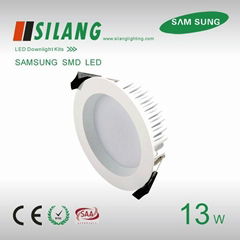 High brightness led downlight 13w 5630 warm white samsung Ra > 80