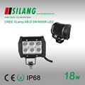 Cree 18W led work light bar IP67 4x4