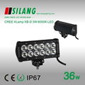 36W Cree 7inch offroad led light bar IP67 4x4 accessories