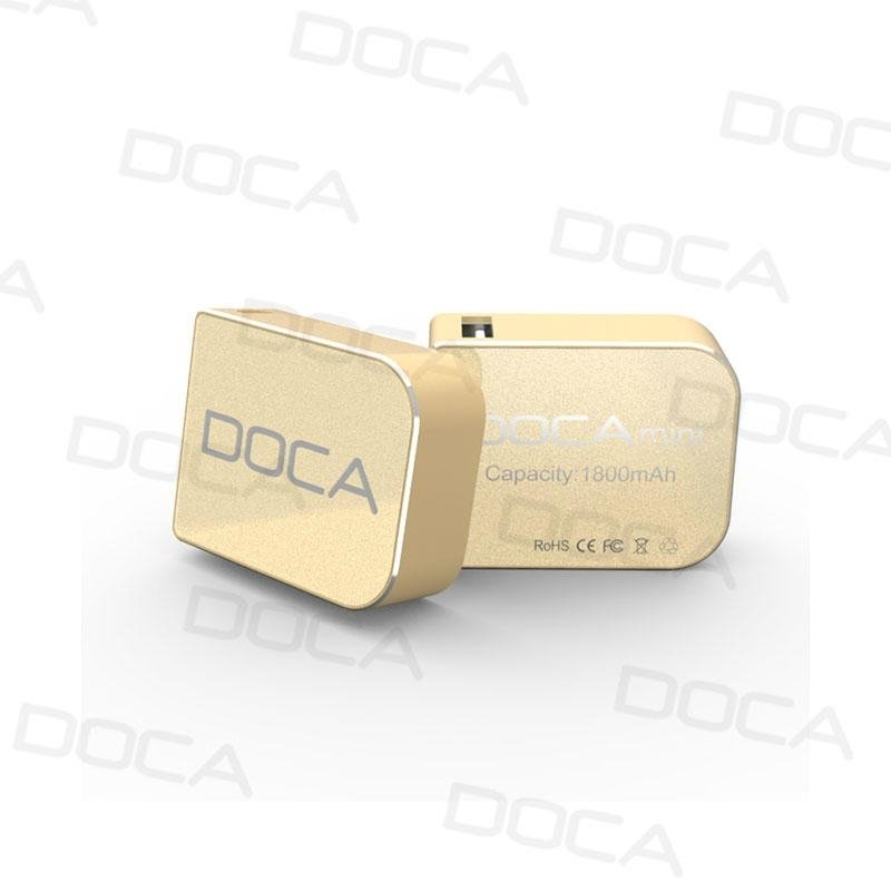 DOCA gift D108 lovely emergency charger for smartphone  3