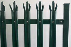 Palisade fencing - security wire fence with &quot;D&quot;/ &quot;W&quot; section