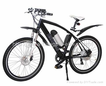 36V 8ah 350W Lithium Bicycle Electric Bike White (HP-E009) 2