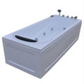 Acrylic massage bathtub, jacuzzi tub