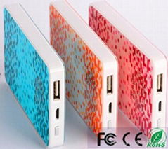 6000mAh Li-Polymer Power bank for mobile