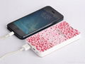 6000mAh Li-Polymer Power bank for mobile phone with printing 5